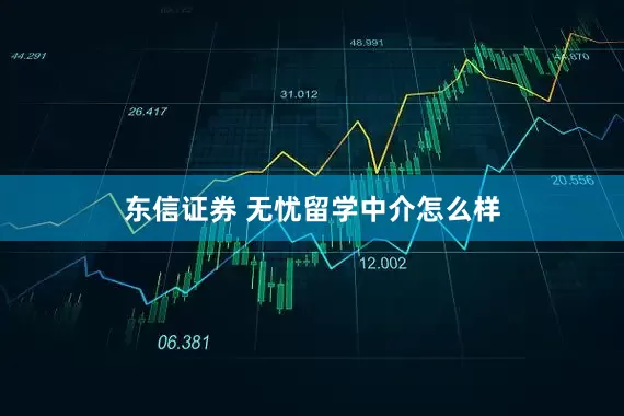 东信证券 无忧留学中介怎么样
