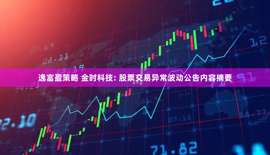 逸富盈策略 金时科技: 股票交易异常波动公告内容摘要